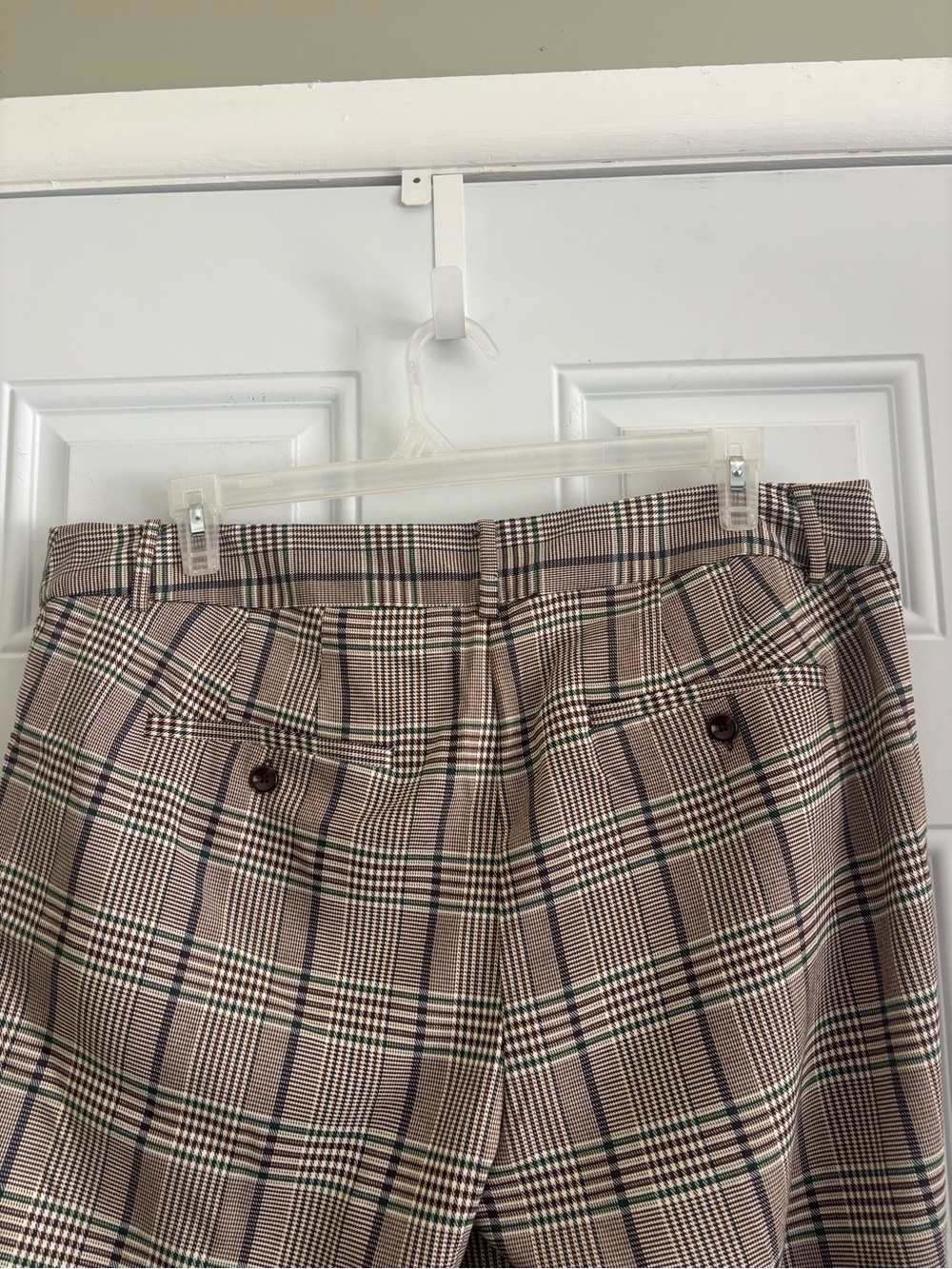 NWT Women’s Eloquii Plaid Dress Pants, Size 16 - Picture 5 of 12